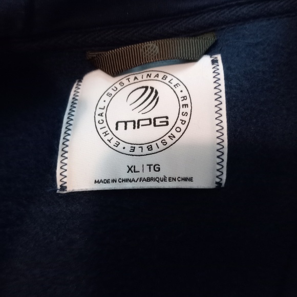 MPG--Zip Up Hoodie- Women's- SZ XL-Navy Blue Colour - Picture 3 of 6